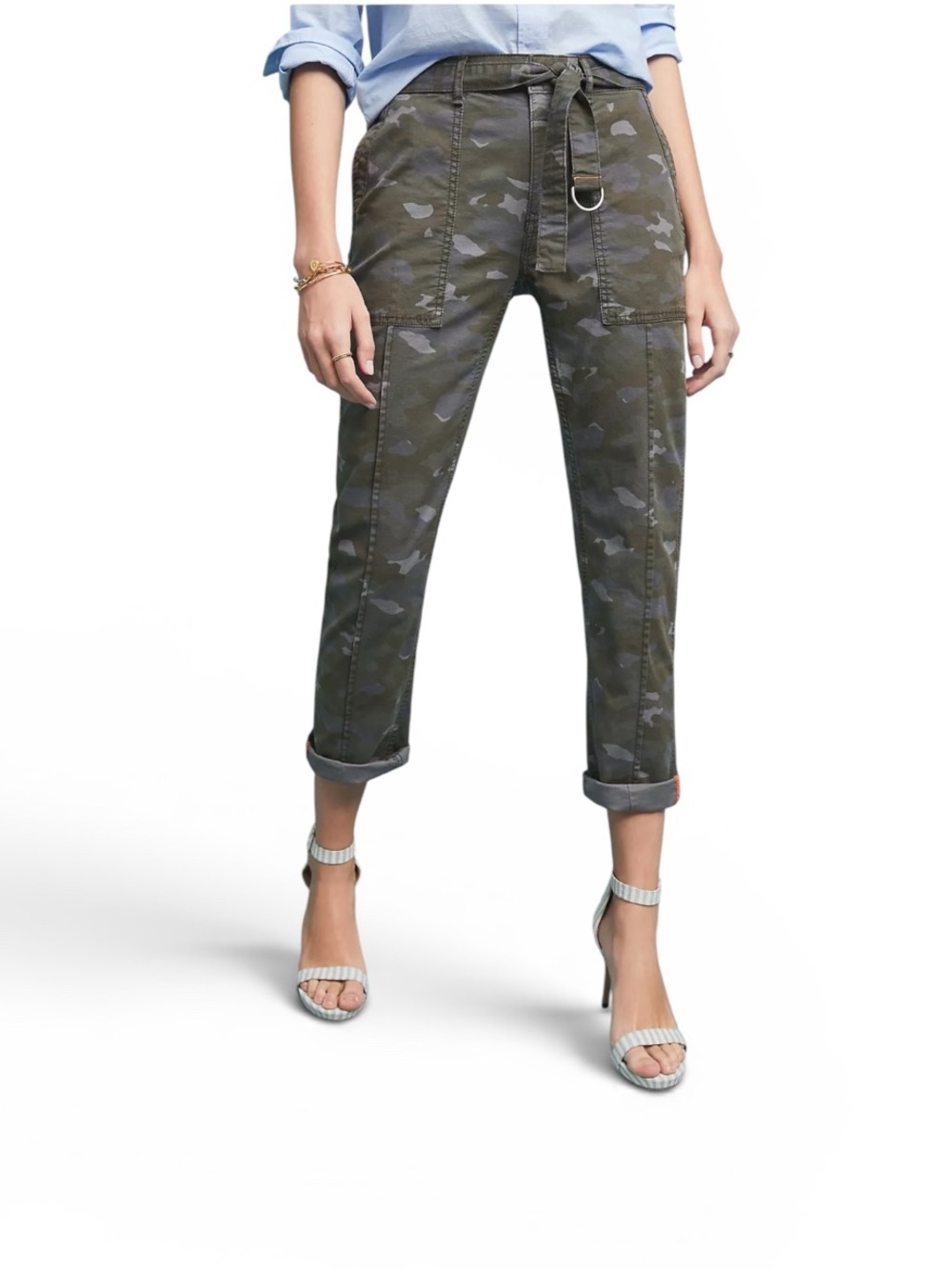 Anthropologie The Wanderer Camo Utility Pants Size 27